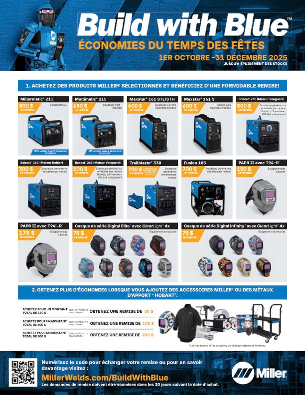 Remises postales Miller automne 2025