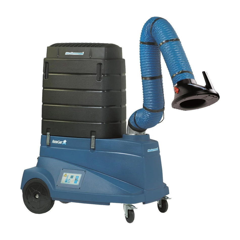 NEDERMAN FilterCart Advanced Plus/Système d'extraction de fumée avec bras 10', 120V 60Hz